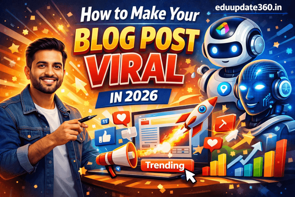Umar Faruq's complete viral blogging and Search Console strategy for eduupdate360.in