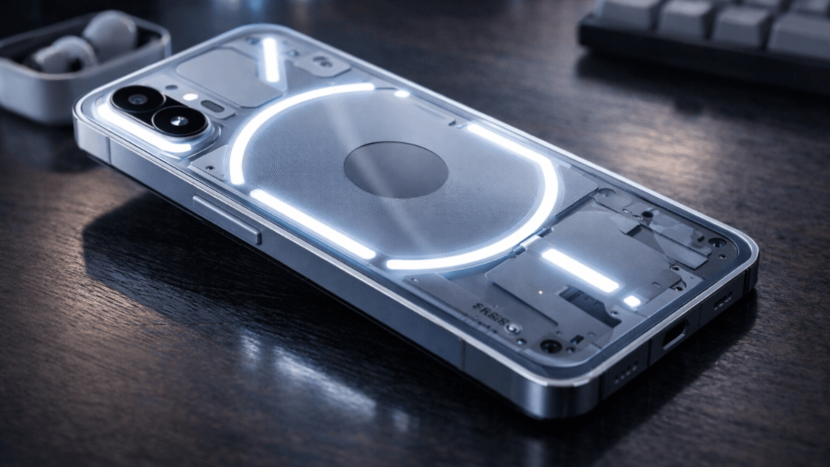 Nothing Phone 4a smartphone front design premium look with modern display